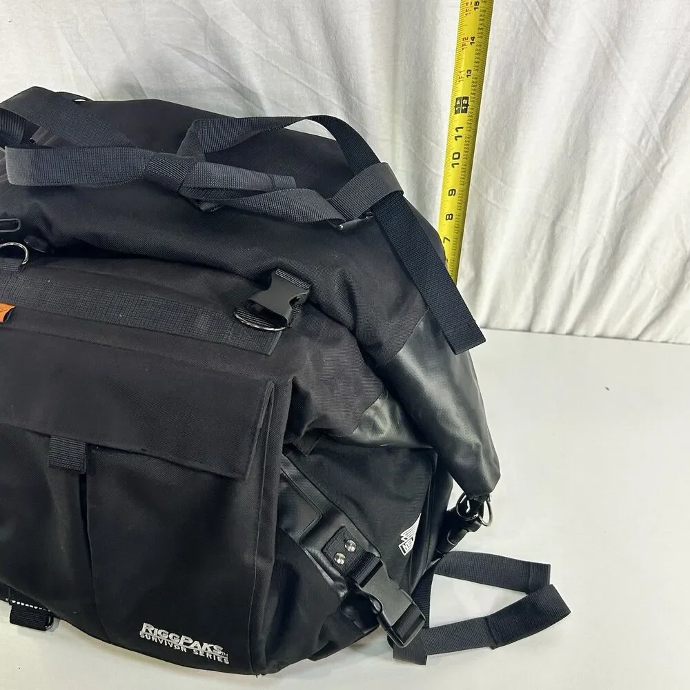 MOTORCYCLE DRY PACK SURVIVOR SERIES RiggPaks NELSON-RIGG SVT-600 Black